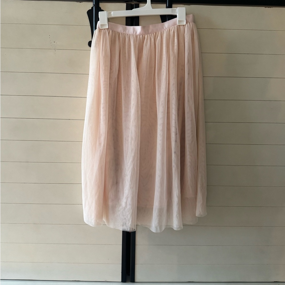 H&M Soft Pink A-Line Skirt